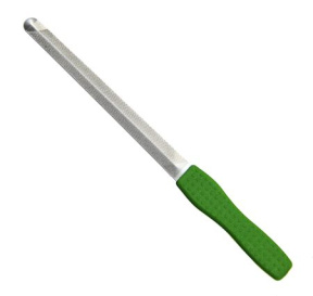 Mertz (Мерц) Пилка сапфировая с резиновой ручкой 16 см, 1 шт.