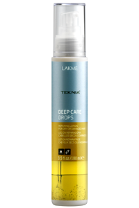 Lakme (Лакме) Лосьон восстанавливающий для сухих или поврежденных волос (Teknia Deep Care Drops), 100 мл