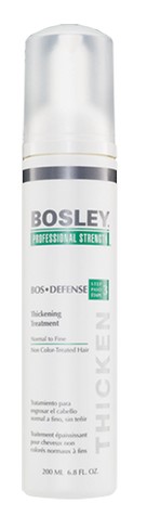 Bosley (Бослей) Уход, увеличивающий густоту нормальных/тонких неокрашенных волос (Воs Defense Thickening Treatment to Normal to Fine Non Color-Treated Hair), 200 мл