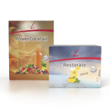 FitLine ( ФитЛайн) Оптимальный Сет (PowerCocktail, Restorate Citrus) набор