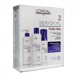 Loreal (Лореаль) Сериоксил набор №2 против истончения для окрашенных волос (Serioxyl Fuller Hair 2), 3 средства