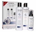 Nioxin (Ниоксин) Набор: шампунь, кондиционер, маска (Система 6), 300+300+100 мл.