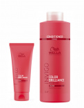 Wella (Велла) Бальзам-уход для защиты цвета окрашенных жестких волос (Invigo Color Brilliance), 200/1000 мл 