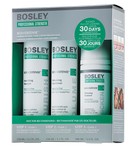 Bosley (Бослей) Система зеленая для нормальных/тонких неокрашенных волос (Воs Defense Starter Pack for Non Color-Treated Hair) (шампунь,кондиционер,уход), 150 млх2+100 мл