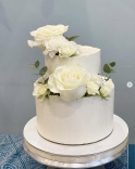 Нежный свадебный торт, цена за кг.