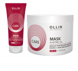 Ollin (Олин) Маска против выпадения волос с маслом миндаля (Care Almond Oil Mask), 200/500 мл.