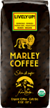 Marley Coffee (Марли Кофе) Кофе Органический Lively Up в зёрнах/молотый эспрессо обжарка, 230 г.