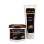 ChocoLady (ШокоЛеди) Крем-пилинг для тела «Кофейный шоколад» (с зернами молотого кофе), 250 мл