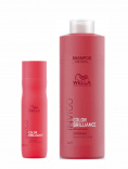 Wella (Велла) Шампунь для защиты цвета окрашенных нормальных и тонких волос (Invigo Color Brilliance), 250/1000 мл