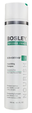 Bosley (Бослей) Шампунь питательный для нормальных/тонких неокрашенных волос (Воs Defense (step 1) Nourishing Shampoo Normal to Fine Non Color-Treated Hair), 300 мл