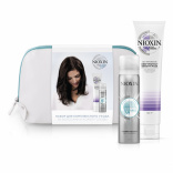 Nioxin (Ниоксин) Подарочный набор в косметичке для восстановления волос (маска + сухой шампунь), 150+65 мл.