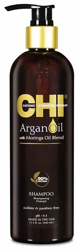 CHI Шампунь с маслом арганы и Моринга, 340 мл