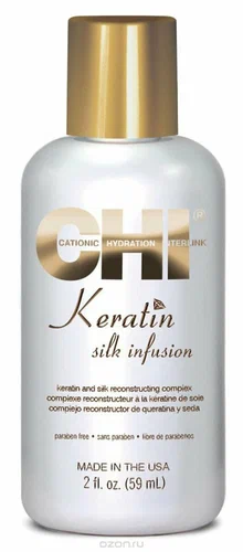 Chi (Чи) Кератиновый Шелк (Keratin Silk Infusion), 177мл
