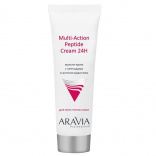 Aravia (Аравия) Мульти-крем с пептидами и антиоксидантным комплексом для лица (Multi-Action Peptide Cream), 50 мл.