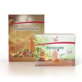 FitLine ( ФитЛайн) Оптимальный Сет (PowerCocktail, Restorate Exotic) набор