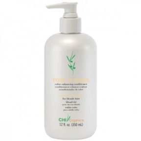 Chi (Чи) Тональный кондиционер Летний блондин (Organics Tone&Shine | Color Conditioner Summer Blonde), 355 мл