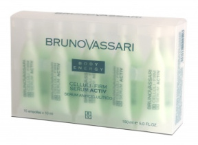 Bruno Vassari (Бруно Вассари) Сыворотка "Целлюлит-контроль Серум-актив" (Body Energy | Celluli FirmSerum Activ), 15 ампул x 10 мл