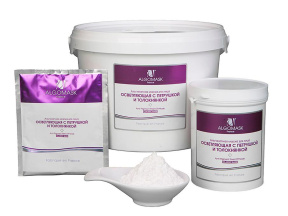 Algomask (Альгомаск) Маска Антипигментная Осветляющая с петрушкой и толокнянкой (Anti Pigmental Peel-Off Mask), 25/200/1000 г. 