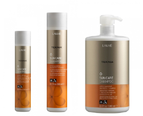 Lakme (Лакме) Шампунь восстанавливающий для волос после пребывания на солнце (Teknia Sun Care Shampoo), 100/300/1000 мл.