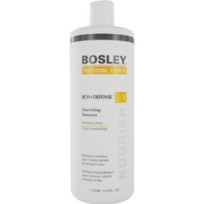 Bosley (Бослей) Шампунь питательный для нормальных/тонких окрашенных волос (Nourishing shampoo Normal to fine. Color treated hair), 1000 мл