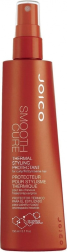 Joico (Джойко) Термозащита разглаживающая  для кудрявых/пушащихся/жестких волос (Smooth Cure Thermal Styling Protectant), 150 мл.