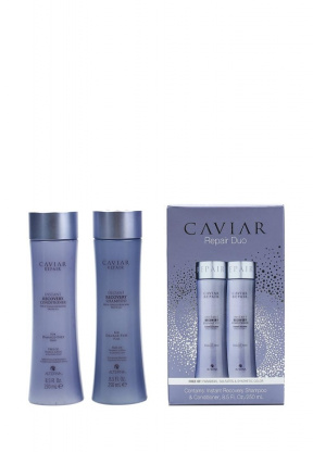 Alterna (Альтерна) Набор «Быстрое восстановление» шампунь+кондиционер (Caviar Repair Holiday Duo), 250+250 мл. 