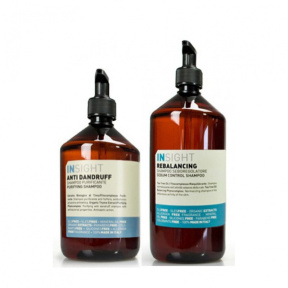 Insight (Инсайт) Шампунь против жирной кожи головы (Rebalancing Sebum Control), 400/900 мл.