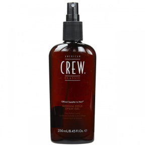 American Crew (Американ Крю) Спрей-гель для волос средней фиксации (Classic Medium Hold Spray Gel), 250 мл.