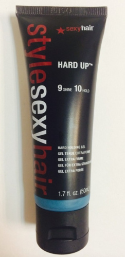 Sexy Hair (Секси Хаир) Гель сильной фиксации (Hard up hard holding gel), 50 мл