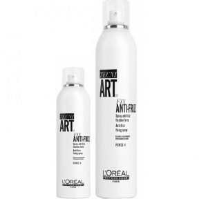 Loreal (Лореаль) Спрей моментальной фиксации с защитой от влаги и УФ-лучей (Tecni.Art Fix Anti Frizz), 250/400 мл.