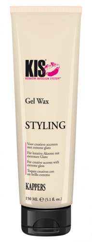 Kis (Кис) Гель-воск для ультра-блеска и подвижной фиксации (Gel Wax), 150 мл.