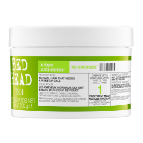 Tigi (Тиджи) Маска-энергетик для нормальных волос уровень 1 (BH Urban Anti+dotes Re-Energize Treatment Mask), 200 мл.