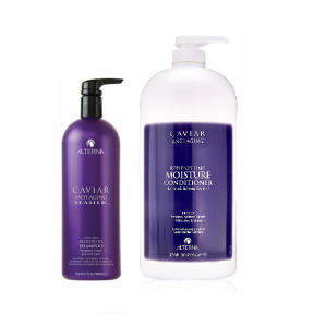 Alterna (Альтерна) Увлажняющий шампунь с морским шелком для ежедневного использования (Caviar Anti-Aging | Seasilk moisture shampoo), 1000/2000 мл.