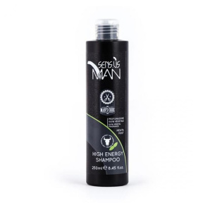 Sensus (Сенсус) Мужской шампунь «Высокая энергия» с таурином (High Energy Shampoo), 250 мл.