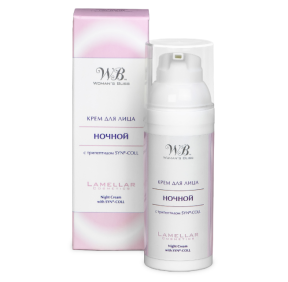 Woman's Bliss (Вуманз Блисс) Крем для лица Ночной с трипептидом-5 (Syn®Coll), 50 мл.
