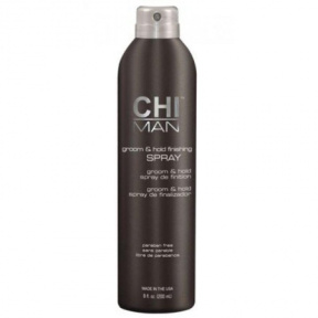 Chi (Чи) Спрей для завершения укладки (Man Groom&Hold Finishing Spray), 200 г