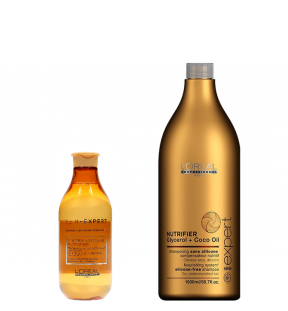 Loreal (Лореаль) Шампунь для сухих волос "Нутрифайер" (Nutrifier Shampoo), 300/500/1500 мл.