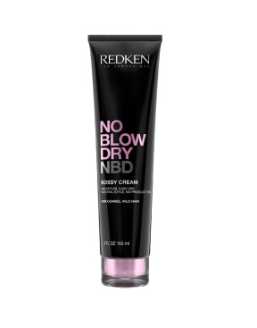 Redken (Редкен) Крем - стайлинг для укладки без термоинструментов для густых и непослушных волос Ноу Блоу Драй Босси Крим (No Blow Dry Bossy Cream), 150 мл.