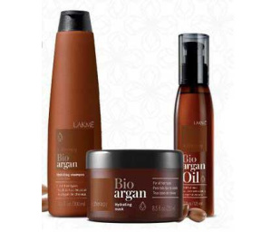 Lakme (Лакме) Набор аргановый для восстановления Bio-Argan (шампунь, маска, масло)