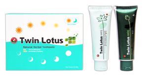 Twin Lotus (Твин Лотус) Набор растительных зубных паст "День и Ночь" (Premium Day&Night), 2шт.x90 г.