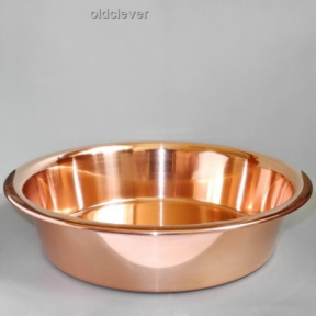 OLDCLEVER Таз медный для варки варенья, 5л