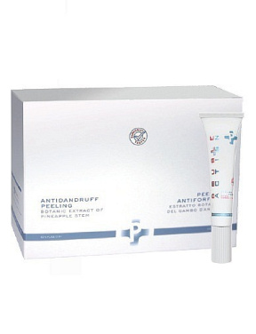 Hair Company (Хаир Компани) Пилинг против перхоти (Double Action | Anti-dandruff purifying peeling treatment), 10х15мл.
