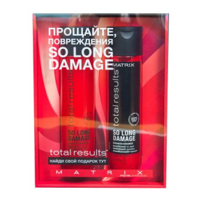 Matrix (Матрикс) Набор для поврежденных волос So Long Damage, шампунь+кондиционер
