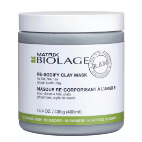 Matrix (Матрикс) Детокс-маска для объема с имбирем и каолиновой глиной (R.A.W. Re-Bodify), 400 мл