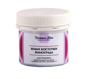 Woman's Bliss (Вуманз Блисс) Виноградный жмых, натуральная основа для пилинга, 60 г. 