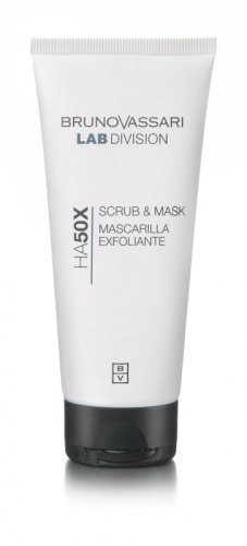 Bruno Vassari (Бруно Вассари) Очищающая скраб - маска (Hyaluronic Scrub & Mask), 100 мл.