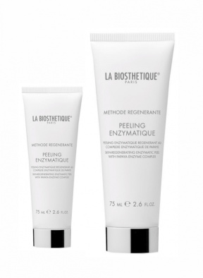 La Biosthetique (Ла Биостетик) Гель-эмульсия (эксфолиант) на основе комплекса энзимов папайи для усиления регенерации кожи (Peeling Enzymatique), 75/200 мл.