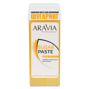 Aravia (Аравия) Сахарная паста для депиляции в картридже очень мягкая "Медовая" (Sugar Paste), 150 гр.
