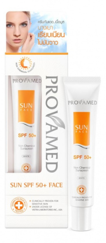 Provamed (Провамед) Солнцезащитный тональный крем для лица (Sun Face SPF 50), 30 мл