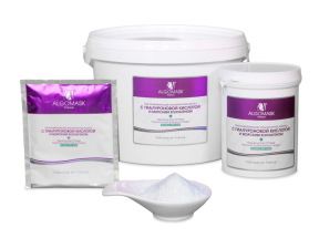 Algomask (Альгомаск) Маска омолаживающая транслюцентная с гиалуроновой кислотой и морским коллагеном (Pell off mask Hyaluronic Acid & Marine Collagen translucent), 25/200/1000 г.